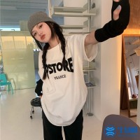 摩凡  t恤女夏短款 合肥服装店装修 运动服折扣店 杭州服装批发市场