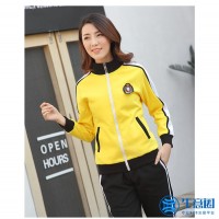 2021款秋季新款金光绒运动服 校服中小学班服幼儿园园服