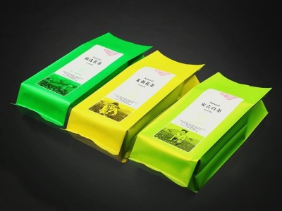 透明自立自封包装袋 枸杞茶叶包装袋 图案可定制免费设计