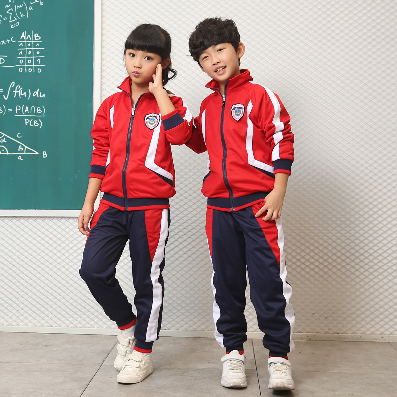 幼儿园运动服 定做学生运动服 可来图定制