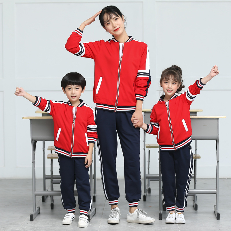 园服运动服 定做学生运动服 可来图定制